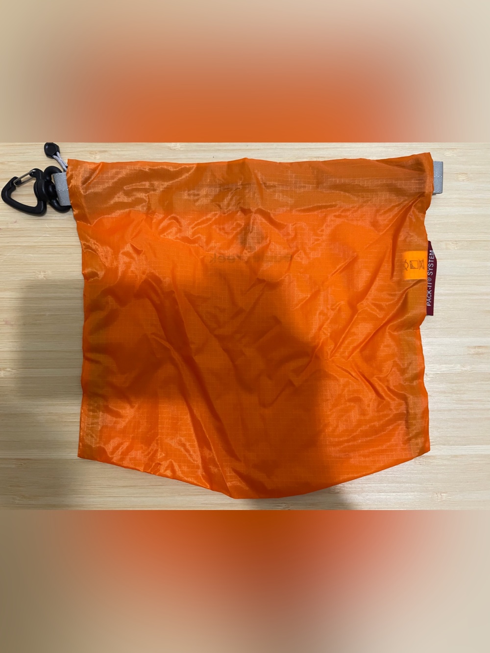Eagle Creek Travel Pouch ~ Orange - Picture 3 of 3